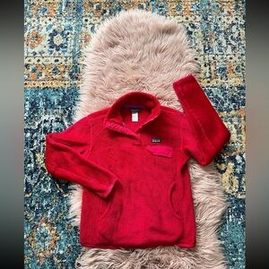 Patagonia Magenta Re-Tool Snap-T Fleece Pullover